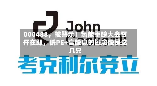 000488	，被警示！氢能重磅大会召开在即，低PE+高股息的概念股是这几只-第3张图片