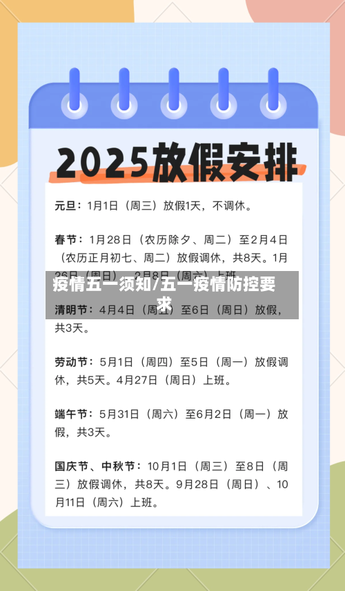 疫情五一须知/五一疫情防控要求-第2张图片